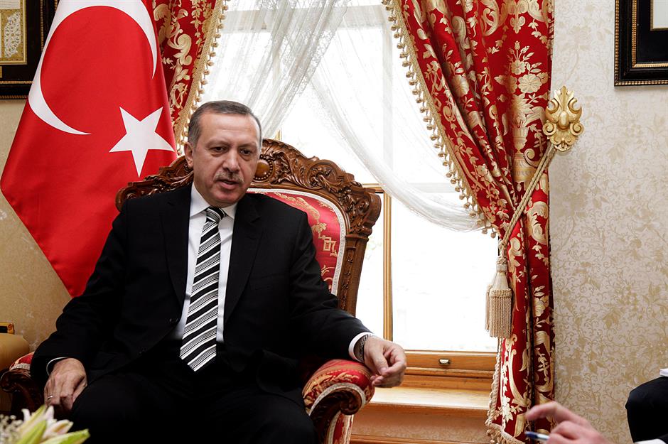 Recep Tayyip Erdoğan – $50 million (£38.4m)